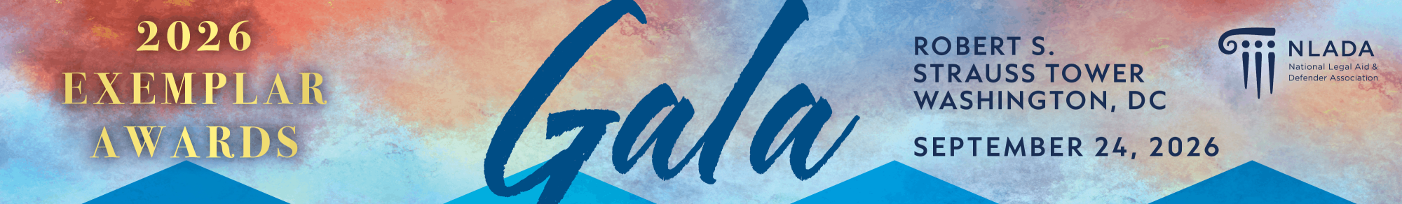 2026 NLADA Exemplar Awards Gala September 24