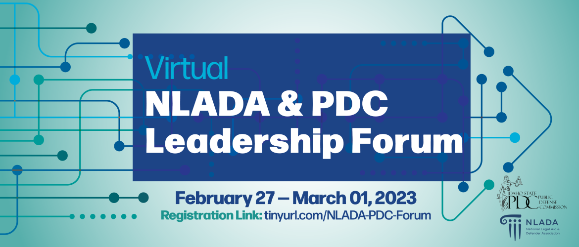 NLADA & PDC Leadership Forum