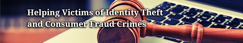 Helping Victims of Identity Theft banner