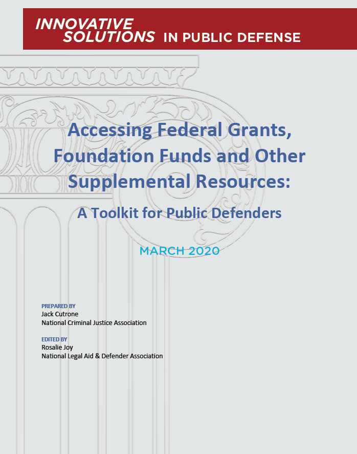 Accessing Federal Grants, Foundation Funds and Other Supplemental Resources