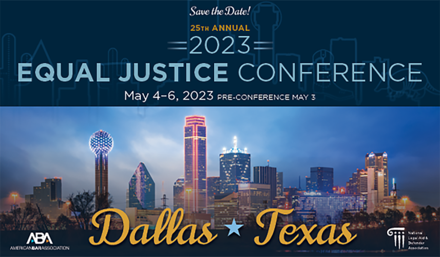 2023 Equal Justice Conference (Dallas, Texas) PA Pro Bono